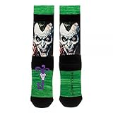 DC Comics Joker Sublimated Adult Crew Socks