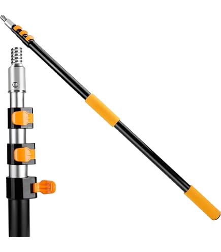 Rallonge Perche Fibre De Verre Heavy Duty - 2 à 4 Pieds - Verrouillage Tordu - Neuf