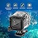 Nechkitter 60m Dive Protective Housing Case for GoPro Hero 5 Session Hero 4 Session Hero Session, High Transmission Waterproof Housing Case