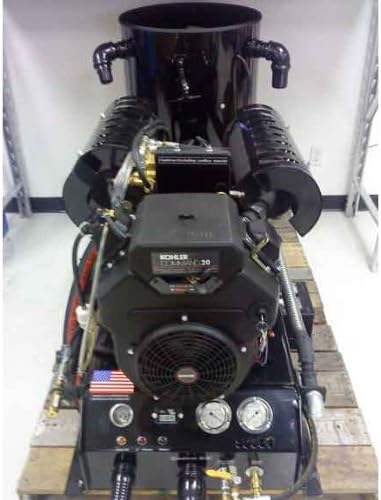 .Steambrite MFG: 20 Hp Kohler 45 Blower DUAL Heat Exchangers Scout Tru