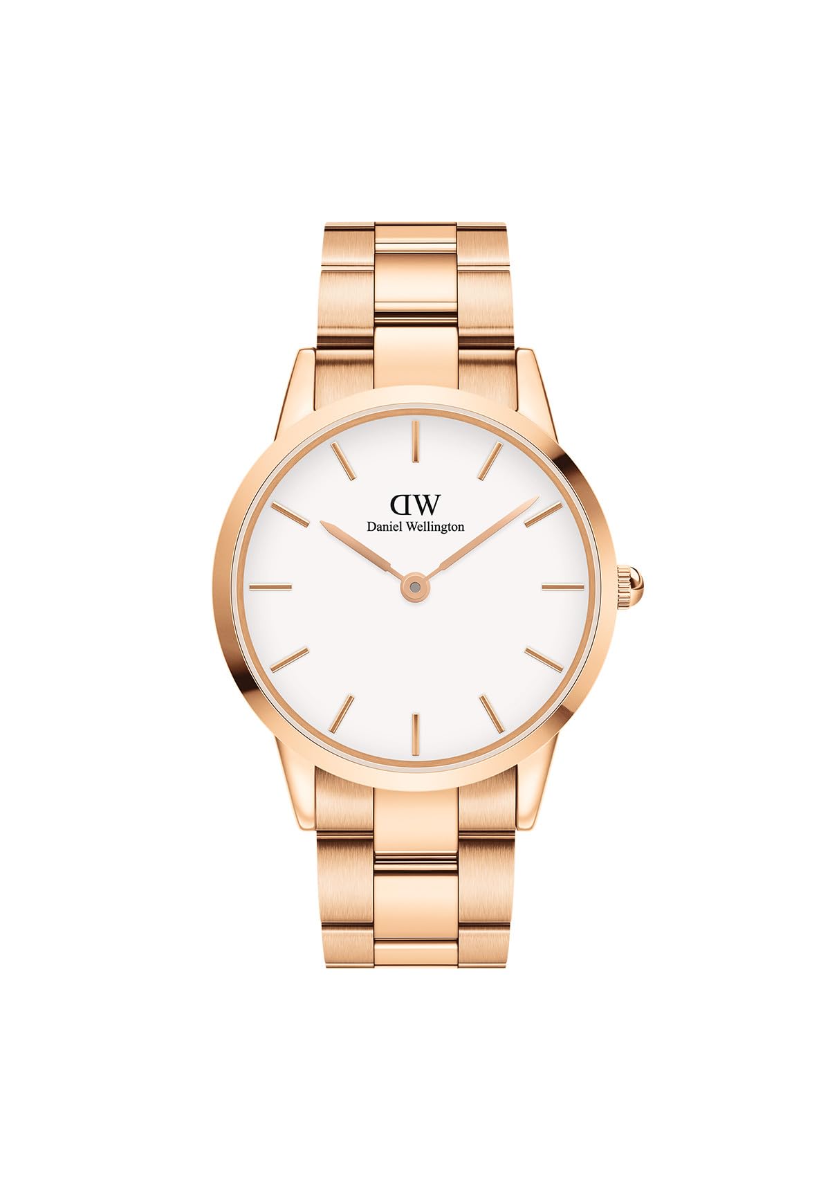 Daniel Wellington Iconic Link Men's Rose Gold Watch DW00100343