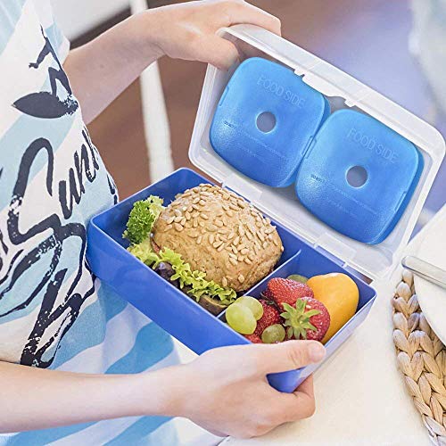 WORLDBIO Ice Freezer Packs for Lunch Box Cooler, Reusable Cool