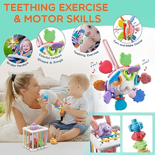Montessori Baby Toys for 1+ Year Old Sorting Stacking Learning Toys 6
