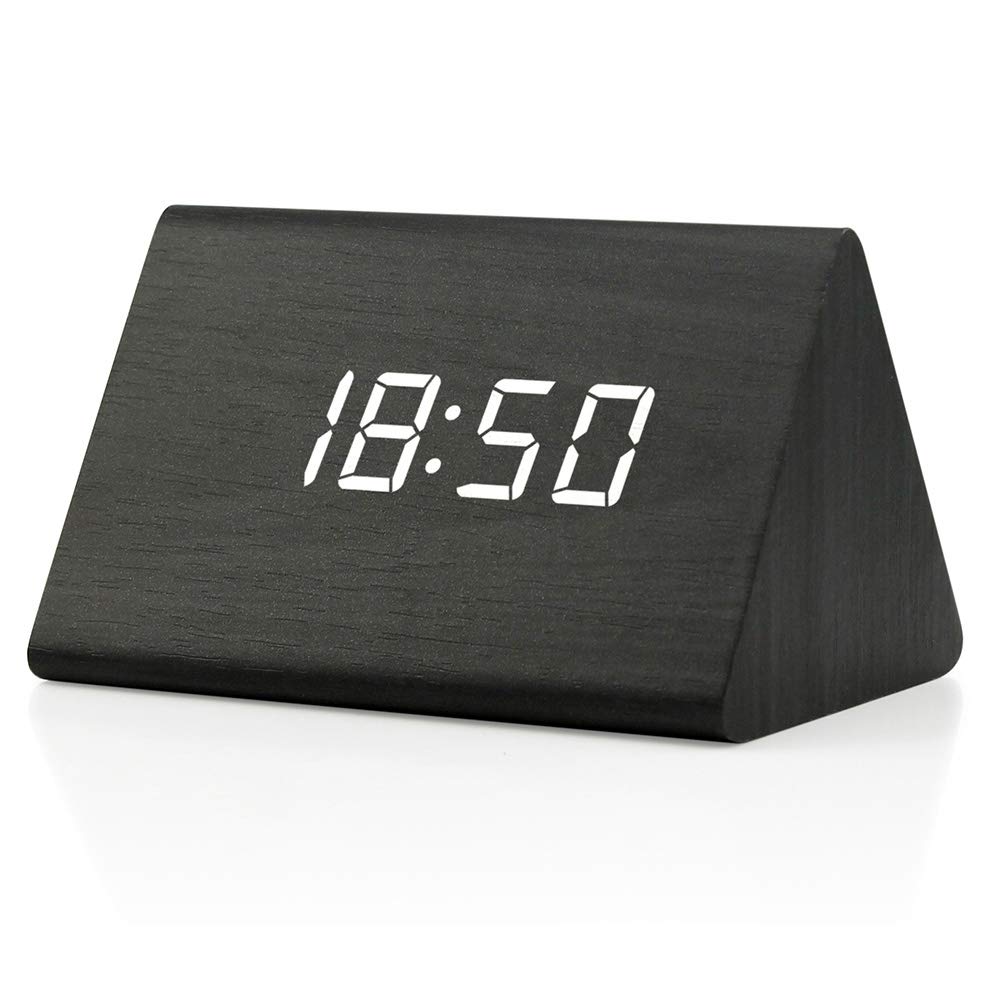 Mua GEARONIC Digital Alarm Clock Wooden Alarm Clock Wood Modern