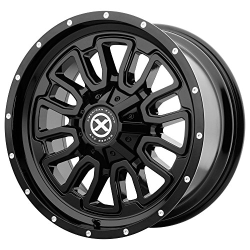 ATX SERIES AX203 Gloss Black Wheel Chromium (hexavalent compounds) (18 x 9. inches /5 x 110 mm, 0 mm Offset)