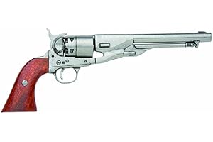 Denix M1860 Army Issue Revolver, Grey - Non-Firing Replica