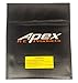 Apex RC Products 180mm X 220mm Lipo Safe Fire Resistant Charging Bag #8078
