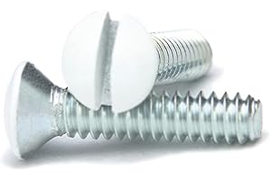 Amerelle PSW White 3/4" Wall Plate Screws, 10 Count