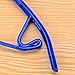 VANORIG Deluxe Hanger Clothes Hanger Durable High Manganese Steel Hangers PVC Resin Coating Clothing Hanger,Pack of 5 (Assorted Color)