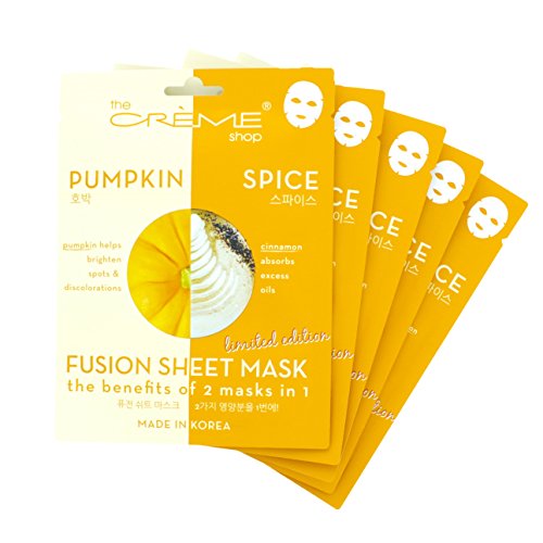 The Crème Shop - Pumpkin Spice Limited Edition 5 Piece Mask Set