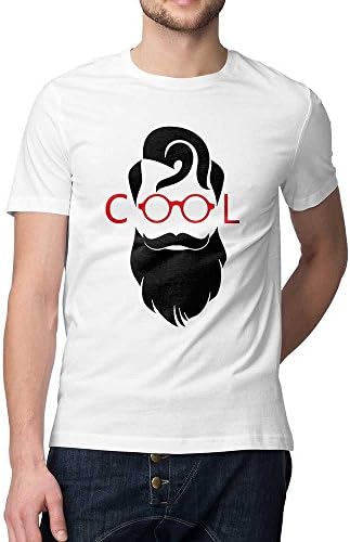 Mobicture Printed T-Shirt for Men | Cool Beard Man Funny Quote T-Shirt | Half Sleeve T-Shirt | Round Neck T Shirt | 100% Cotton T-Shirt