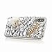 iPhone Xs Max Bling Diamond Case,iPhone Xs Max Crystal Rhinestone Case,FreeAir 3D Handmade Crystal Bling Diamonds Shiny Rhinestone Fox and Crown Soft Case for iPhone Xs Max(6.5 inch)