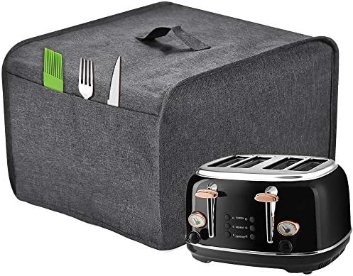 Toaster Case Ruilery Toaster Cover with 2 Pockets,Can hold Jam Spreader Knife ...