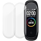 2X Película Premium Para Relogio Mi Band 5 Flexível Gel resistente à água