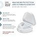 Dental Mouth Guard - Custom Moldable Night Guard - Pack of 2 Big and Small - Bite Splints for Sleeping (J1)