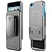 iPhone 5C Case, NageBee Belt Clip Holster Ultra Slim Shock Proof Combo Shell Kickstand Rugged Armor Durable Case -Black