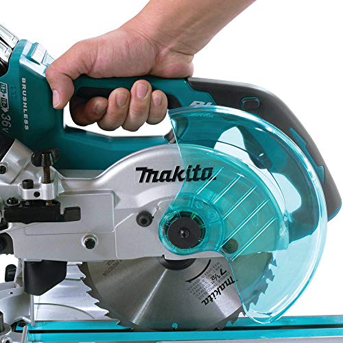 Makita XSL02Z 18V X2 LXT Lithium-Ion Brushless Cordless 7-1/2" Dual Slide Compound photo 9