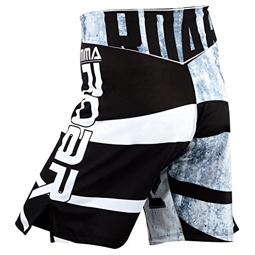 Roar Boxing Mixed Martial Arts MMA Cage Fighting Shorts BJJ Grappling No Gi Wear (Ninja, Small) - Thumbnail 5