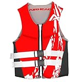AIRHEAD SWOOSH Kwik-Dry Neolite Flex Vest, Red