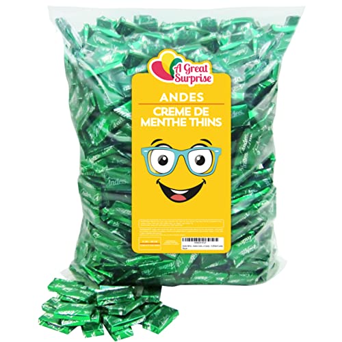Andes Mints Bulk Individually Wrapped Andes Creme De Menthe Thin
