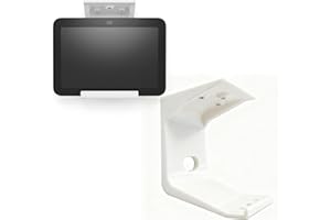 ZylonPulse Under Cabinet Mount Compatible with Echo Show 8, Heavy Duty Carbon Fiber Composite Bracket for Kitchen, Office Wal