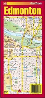 Edmonton Fast Track Laminated Map Edmonton Fast Track Laminated Map