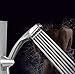 Joyoldelf 30% Water Saving 300 Holes Bathroom Handheld Shower Head with 300% Turbocharged Pressure - Chrome Plated [Energy Class A+] [Energy Class A+]