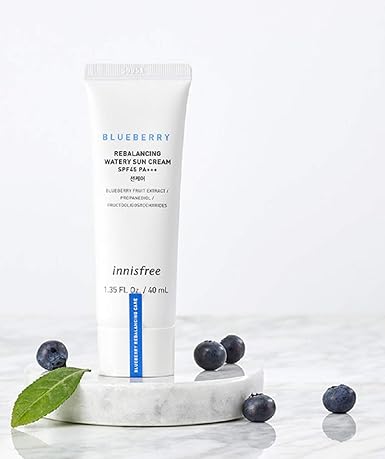 Innisfree Blueberry Rebalancing Watery Sun Cream SPF45 PA+++