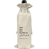 RNYJJ Pregnancy Announcement Wine Bag, Baby Announcements Gifts for New Aunt Uncle, Pairs Well With Becoming Aunt & Uncle Wine Gift Bag