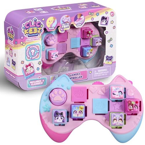 Clickeez Controller | Collectible Character Keyboard Keys Click and Clack | Ages 6+
