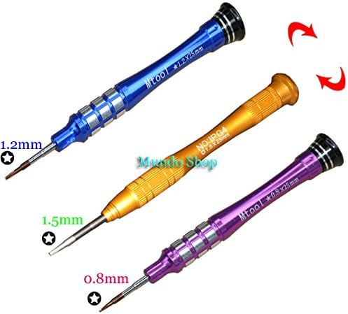 Un Lot De 3 Tournevis Pentalobe P2 P5 P6 Pour Iphone 6 Plus 5s Macbook Air Pro Pour Macbook Pro 15 Outil D Ouverture De Reparation De Batterie Amazon Fr Bricolage