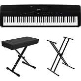 Kawai ES920 88-key Digital Piano Essentials Bundle - Black