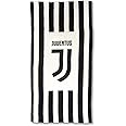 Club Licensed Juventus Stripe Towel - 70 x 140cm Approx