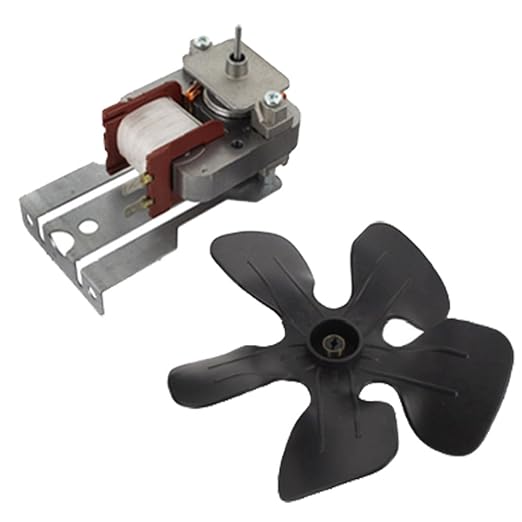 Spares2go Motor De Ventilador De Refrigeración Con terminal para ...