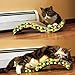 Lambow Evelots Cat Scratch Board, Incline Scratcher Kitty Toy, Durable Wave Design