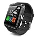 50% OFF! Aipker Android Smartwatch with Bluetooth Compatible For Samsung Huawei Sony LG HTC Lenovo And Other Android Smartphones (Black)