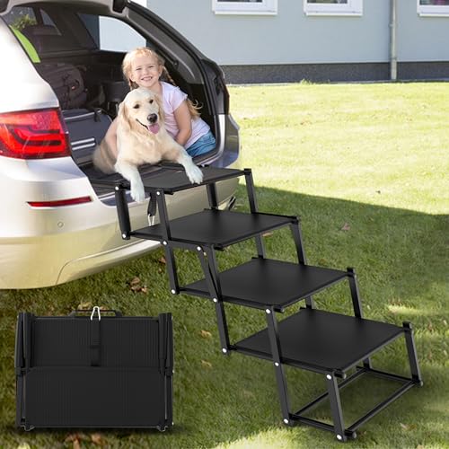 PetRuna Wide 20" Dog Stairs
