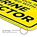 Funny Pool Sign, This Pool is Equipped with A Urine Detector Sign, 10x14 Inches, Rust Free .040 Aluminum, Fade Resistant, Made in USA