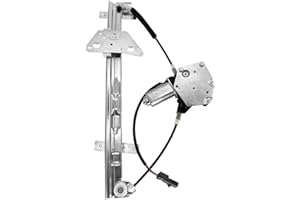 FFFauto 741-598 Window Regulator with Rear Driver Left Side For Dodge Dakota 2000-2004 Dodge Durango 1998-2003