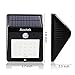 4 Pack Solar Deck Lights 20 LED, Aootek Waterproof Outdoor Wireless Motion Sensor Light for for Patio, Deck, Yard, Garden(4)