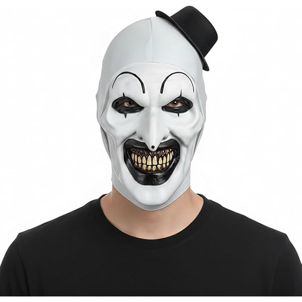 Amazon.com: Terrifier 2 Art The Clown Deluxe Adult Injection