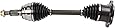 Cardone 66-1009 New CV Constant Velocity Drive Axle Shaft