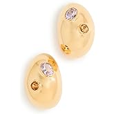 Lizzie Fortunato Women's Mini Arp Earrings In Studded Gold