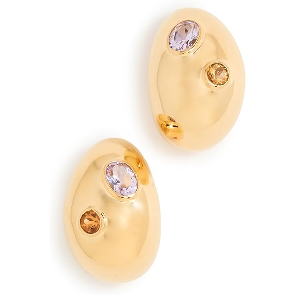 Amazon.com: Lizzie Fortunato Women's Hoops in Mixed Metal