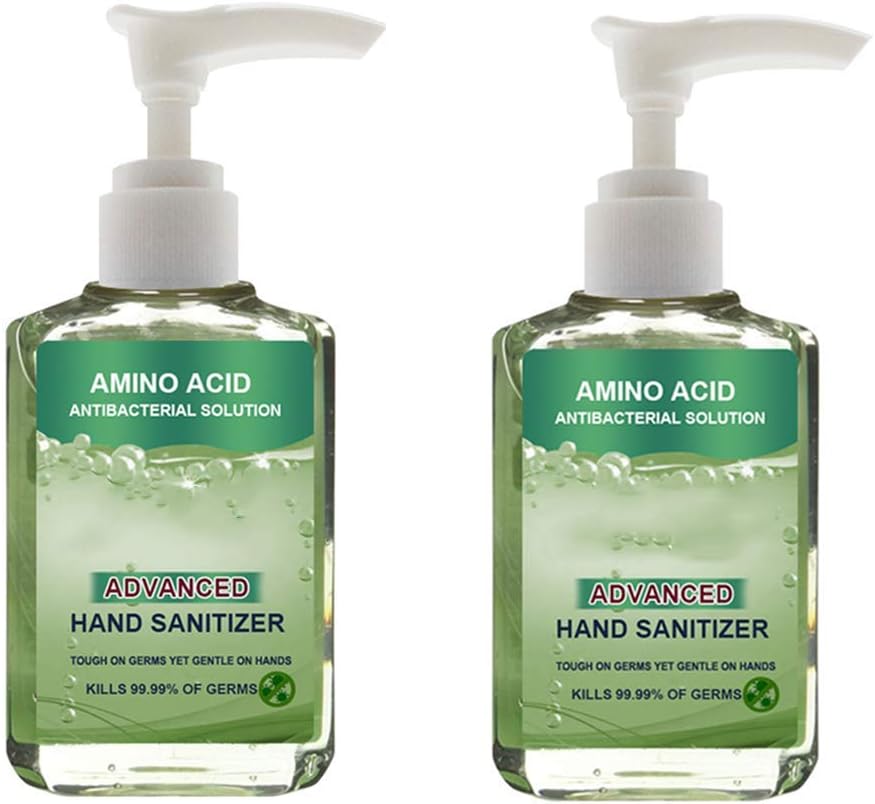 Advanced Hand Sanitizer - Instant Hand Sanitizer Disinfectant Cleaner, Mild 99% Effective Protection Natural Hand Disinfectant Portable Sanitizer Cleaner for Whole Family, 59ml