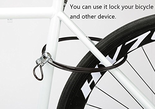 Laptop Key Lock Security Cable Lock Tablet Lock Cable with Black Adhesive Security Plate slot Anti-theft Lock For Notebook,MacBook,iPad,Tablets,iPhone