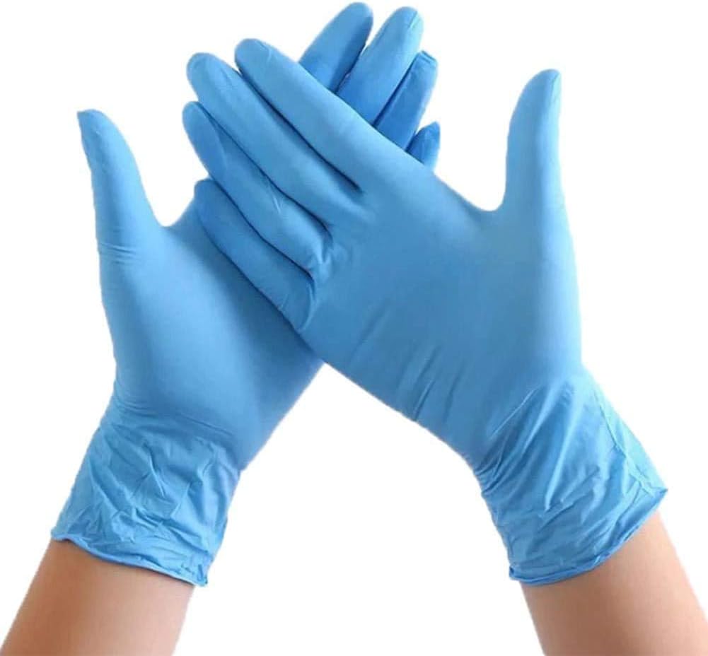 Wowtowel Disposable Nitrile Gloves- 100count -rubber Latex Free, 1count
