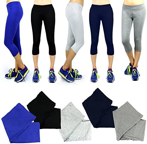 The Elixir Fashion Ladies Color Black Leggings Pants Size XXL Black