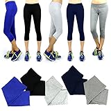 The Elixir Fashion, Women Yoga Pants Carpri style, Plus Size