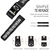 MoKo Garmin Vivoactive HR Watch Band, [10 Pack] Soft Silicone Replacement Watch Band ONLY for Garmin Vivoactive HR Smart Watch, 10PCS (Multi-Colors)